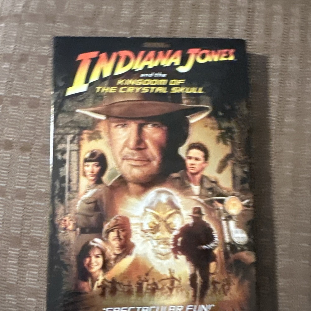 Indiana Jones and the Kingdom of the Crystal Skull (DVD, 2008) H160